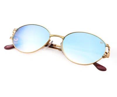 Vintage Frames Company Ruler 18kt Gold In Blue