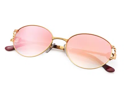 Vintage Frames Company Ruler 18kt Gold In Pink