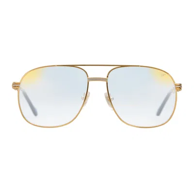 Vintage Frames Company Snatch Double Rope Edition 18kt Two-tone Gold