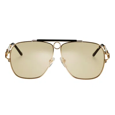 Vintage Frames Company Sniper 24kt Two-tone Yellow Gold
