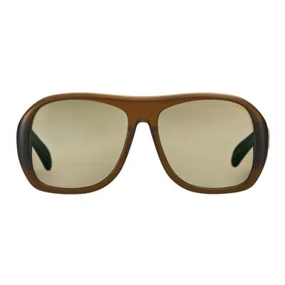 Vintage Frames Company The Dude Sunglasses In Brown