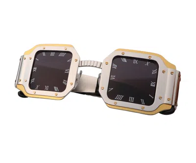 Vintage Frames Company Timeless 24kt Two-tone White / Yellow Gold