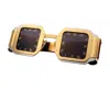 Vintage Frames Company Timeless 24kt Two-tone Yellow / White Gold In Gold
