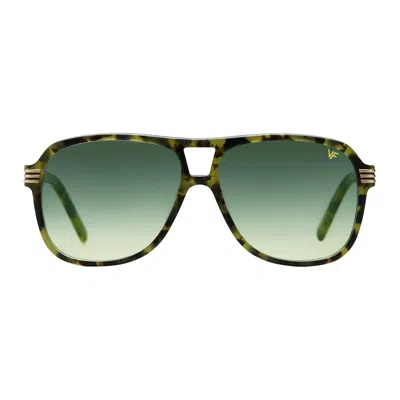 Vintage Frames Company Vf Firm Green Tortoise Acetate