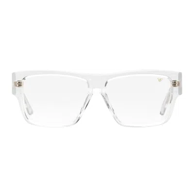 Vintage Frames Company Vf Heir Clear Translucent Acetate In White