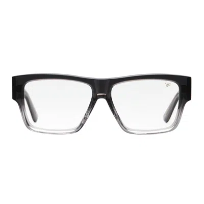 Vintage Frames Company Vf Heir Grey Gradient Acetate In Black