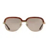 Vintage Frames Company Westmount Woods Edition 24kt Gold In Brown