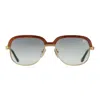 Vintage Frames Company Westmount Woods Edition 24kt Gold In Brown