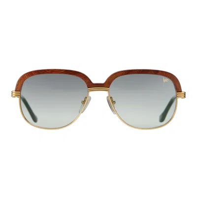 Vintage Frames Company Westmount Woods Edition 24kt Gold In Brown