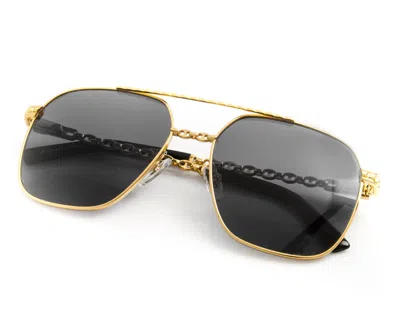 Vintage Frames Company Xl Mariner Edition 24kt Gold In Yellow Gold