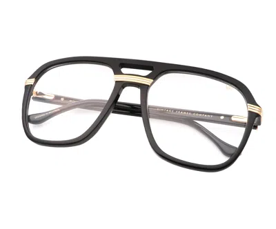 Vintage Frames Company Xl Monte Carlo Edition Black Acetate