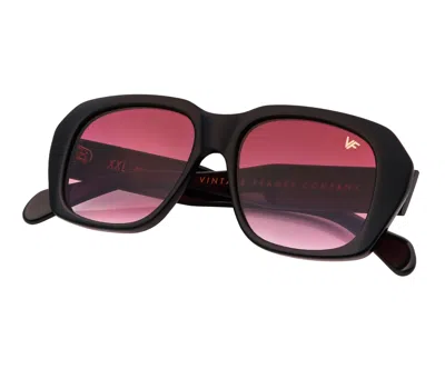 Vintage Frames Company Xxl Acetate Kids Edition In Black