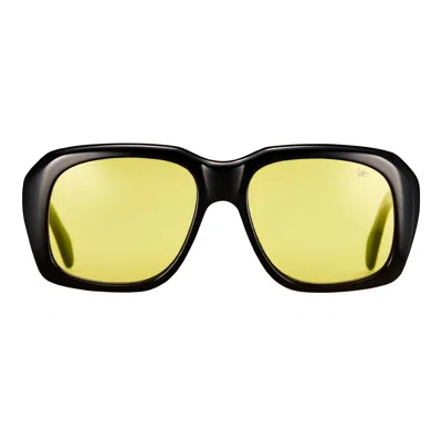 Vintage Frames Company Xxl Black Acetate