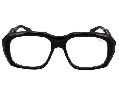 Vintage Frames Company Xxl Geometric Edition Black Acetate