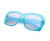 Vintage Frames Company Xxl Geometric Edition Neon Blue Acetate In Blue