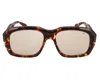 Vintage Frames Company Xxl Geometric Edition Tortoise Brown Acetate In Brown