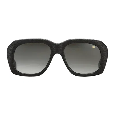 Vintage Frames Company Xxl Limited Edition Black Snakeskin