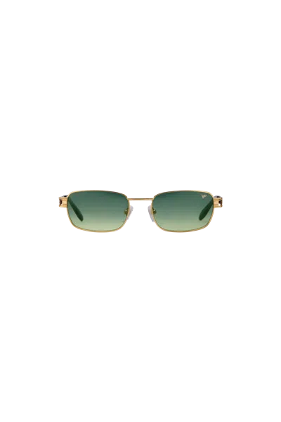 Vintage Frames Dime Green Yellow