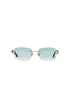 Vintage Frames Vf Bal Harbour Buffs Flash Blue In Blue