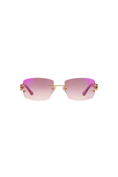 Vintage Frames Vf Bal Harbour Snakeskin Edition Pink Gradient
