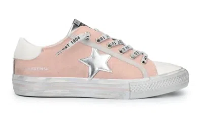 Vintage Havana Alive 10 Sneaker In Peach In Pink