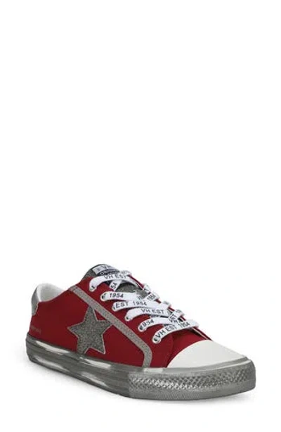 Vintage Havana Alive Camo Sneaker In Maroon
