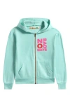 Vintage Havana Kids'  'beach Patrol' Hoodie In Minty Bay
