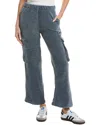 Vintage Havana Brush Cord Cargo Pant In Blue