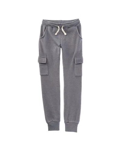 Vintage Havana Kids' Burnout Cargo Jogger In Gray