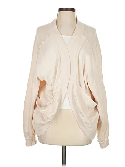 Pre-owned Vintage Havana Cardigan Sweater In White