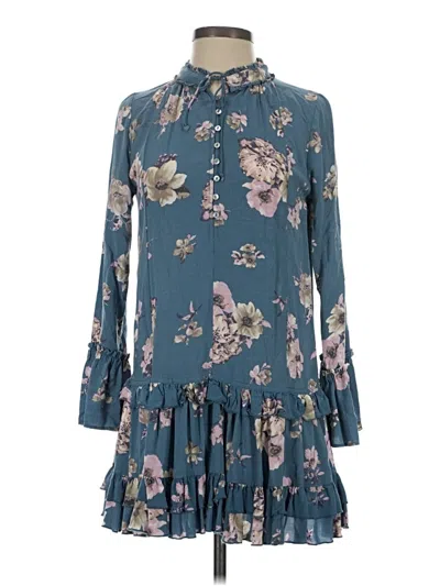 Pre-owned Vintage Havana Casual Dress In Blue