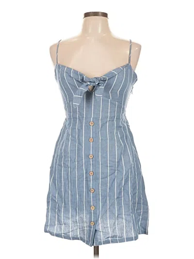 Pre-owned Vintage Havana Casual Dress In Blue