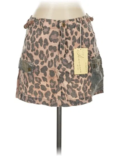 Pre-owned Vintage Havana Casual Skirt In Brown