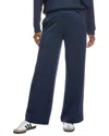 Vintage Havana Cloud Fleece Flare Pant In Blue