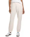 Vintage Havana Cloud Fleece Jogger Pant In White