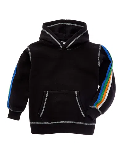 Vintage Havana Kids' Contrast Hoodie In Black