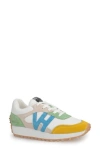 Vintage Havana Cosmic Sneaker In Mustard/ Blue/ Mint Multi