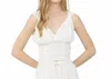 Vintage Havana Crinkles And Flutters Top In White In White
