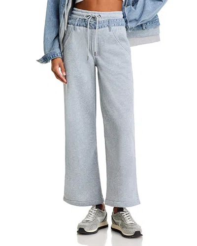 Vintage Havana Denim Fleece 2fer Pants
