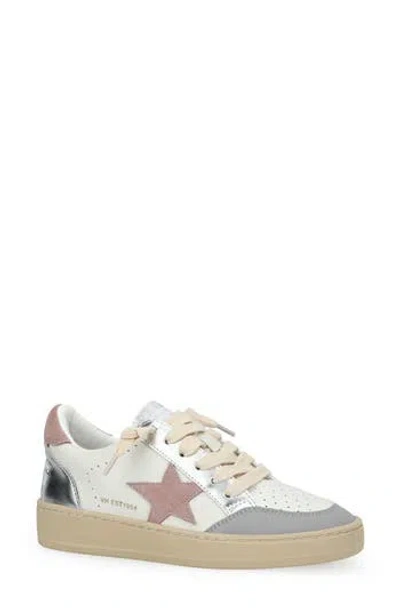 Vintage Havana Denisse Genuine Calf Hair Sneaker In Pink/silver/white