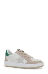 Vintage Havana Denisse 40 Leather Sneaker In Taupe/green