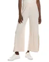 Vintage Havana Drapey Knit Cutout Pant In Brown