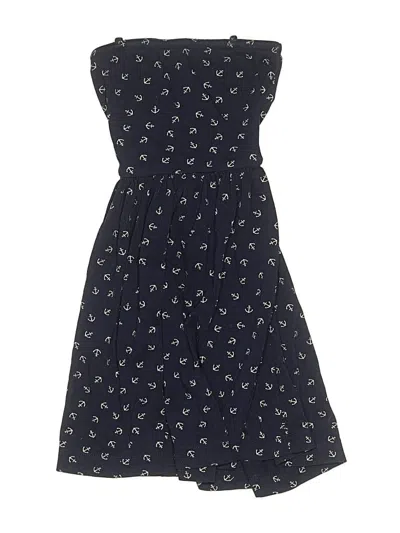 Pre-owned Vintage Havana Kids' Dress In Blue