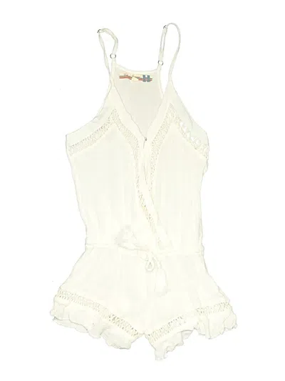 Pre-owned Vintage Havana Kids' Dress In White