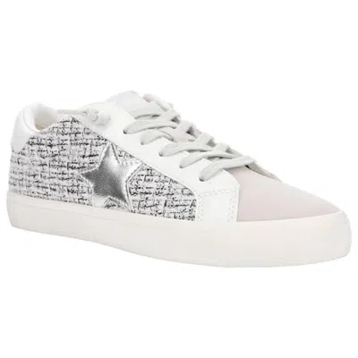 Vintage Havana Faith! In White Tweed In Multi