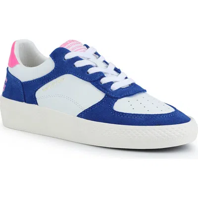 Vintage Havana Fast Sneaker In Electric Blue/neon Pink