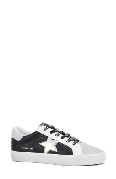 Vintage Havana Flair Sneaker In Black Pebbled