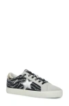 Vintage Havana Flair Sneaker In Zebra Rhinestones