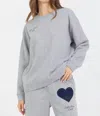 Vintage Havana Essential Fleece Pullover In Grey