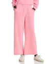 Vintage Havana Fleece Flare Leg Pants In Pink
